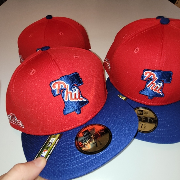 NEW Philadelphia Phillies Baseball Caps - Picture 2 of 8
